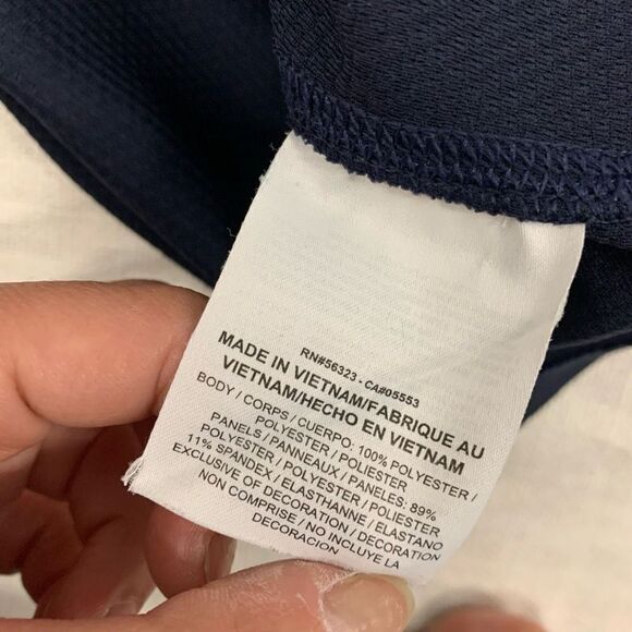 Nike Golf 1/4 zip Dri Fit pullover performance long sleeves polo top XXL 2XL - Picture 9 of 11